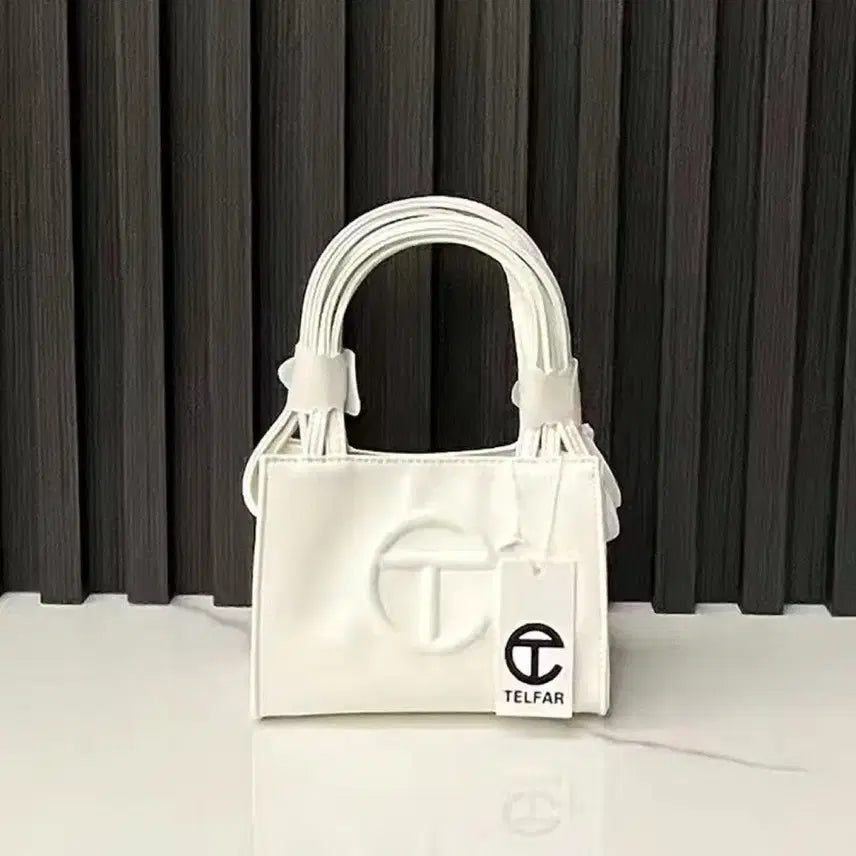 [BUNJANG] Telfar Shopper Bag White Small / 텔파 쇼퍼백 화이트 스몰 사이즈
