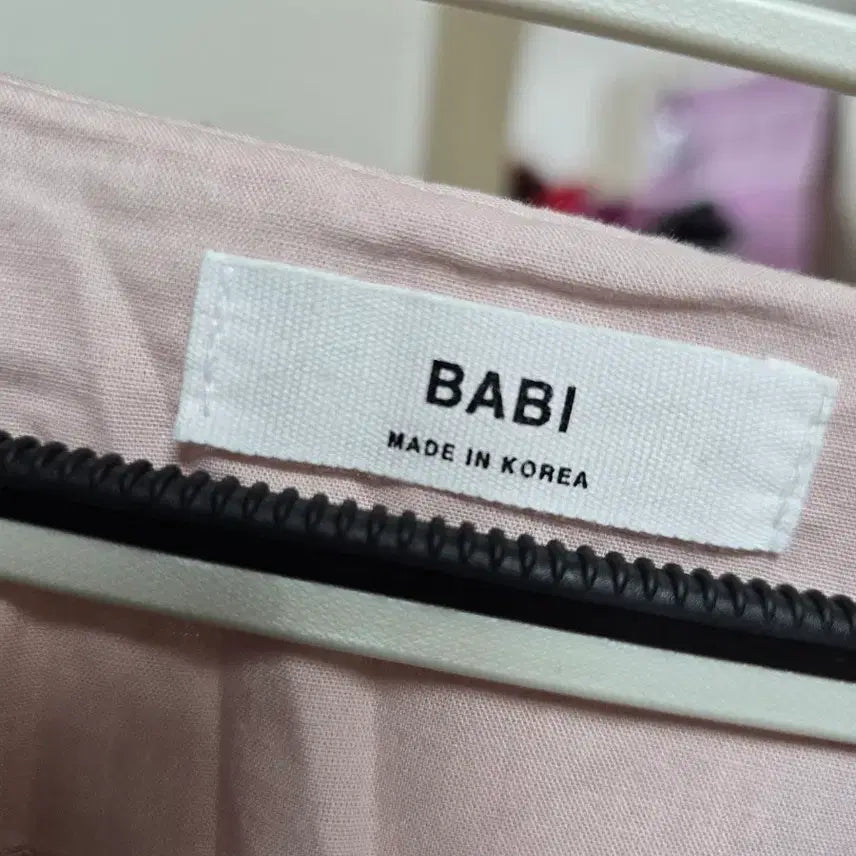 [BUNJANG] BABI Wrap Blouse Pink / BABI 랩 블라우스 핑크색