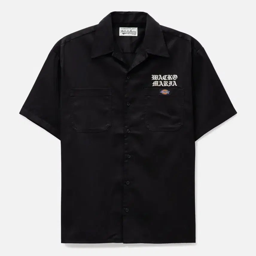 [BUNJANG] Wacko Maria Dickies S/S Shirt Black / (구매) 와코마리아 디키즈 셔츠 블랙 S사이즈