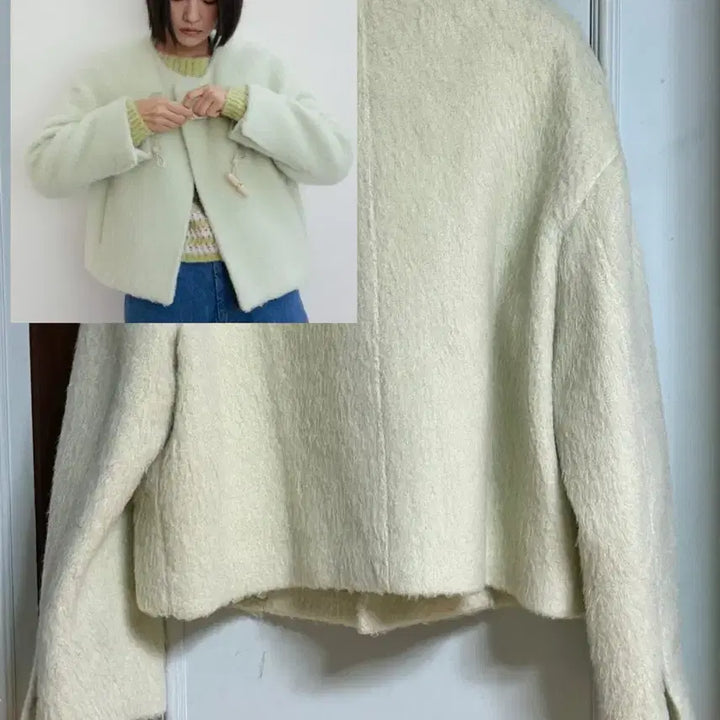 [BUNJANG] Mint Short Duffle Coat / 민트 더플 숏코트 ( 떡볶이 코트)