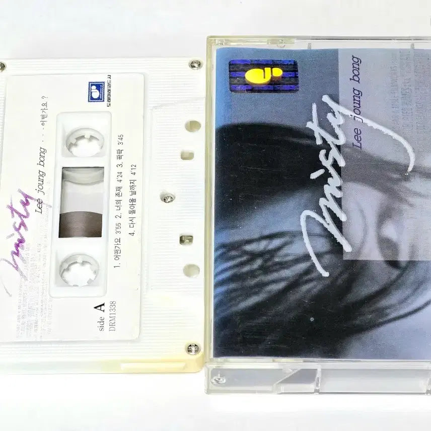 [BUNJANG] Lee Jung Bong 2nd Album Misty Cassette Tape / [희귀/추억] 이정봉 2집 Misty 카세트테이프 (어떤가요 수록)