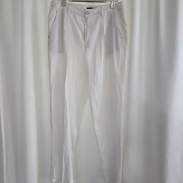 [BUNJANG] Massimo Dutti Linen White Pants / 마시모두띠 린넨 팬츠