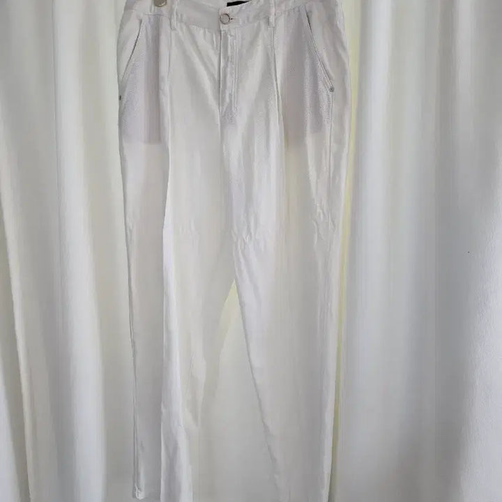 [BUNJANG] Massimo Dutti Linen White Pants / 마시모두띠 린넨 팬츠