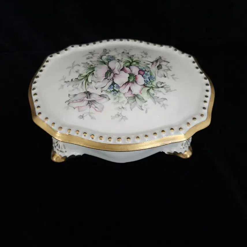 [BUNJANG] Royal Crown China Vintage Jewelry Box / 빈티지 보석함