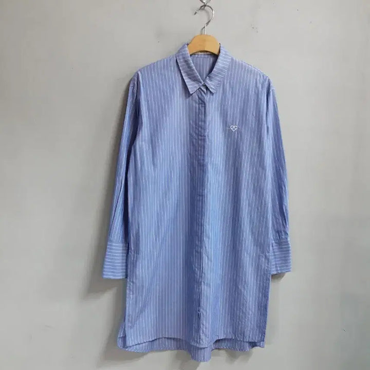 [BUNJANG] A.T. Corner Striped Shirt Dress / a.t.corner 스트라이프 셔츠 원피스