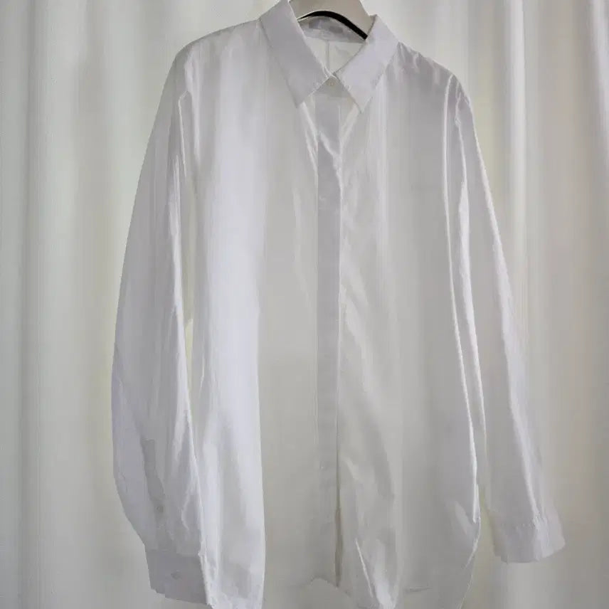 [BUNJANG] COS White Cotton Shirt / 코스 화이트 셔츠