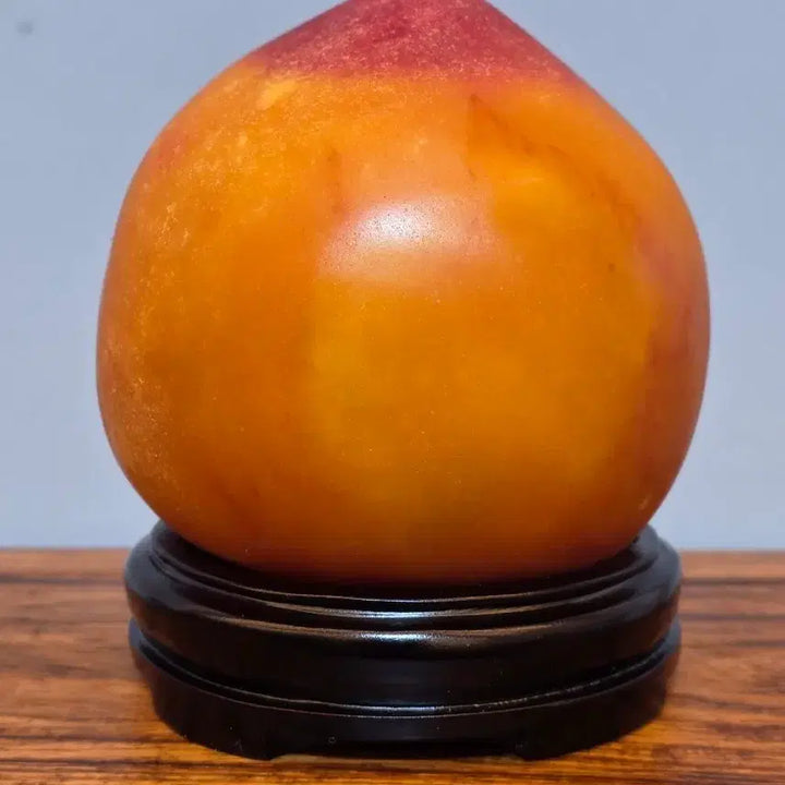 [BUNJANG] Tams Run Peach Jade Stone / 26051004 탐스런 복숭아 옥 가공 수석 팝니다