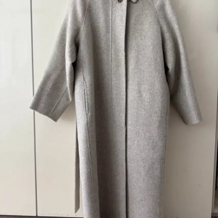 [BUNJANG] DEARMENT Grey Wool Coat / DEARMENT 그레이 울 코트