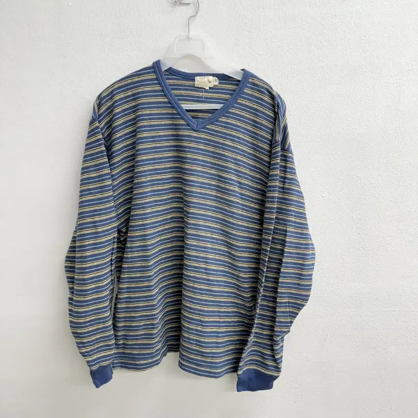 [BUNJANG] J.Crew Striped Waffle Long Sleeve (S) / 제이크루 스트라이프 와플 롱슬리브 (S)