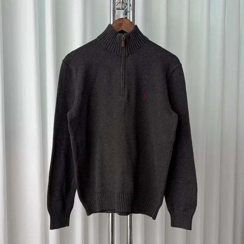 [BUNJANG] Polo Ralph Lauren Half-Zip Cotton Knit M / [M]폴로 랄프로렌 하프집업 코튼 니트