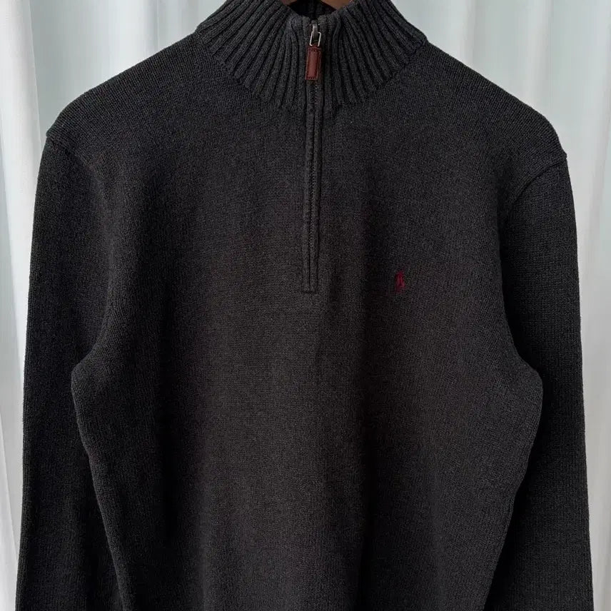 [BUNJANG] Polo Ralph Lauren Half-Zip Cotton Knit M / [M]폴로 랄프로렌 하프집업 코튼 니트