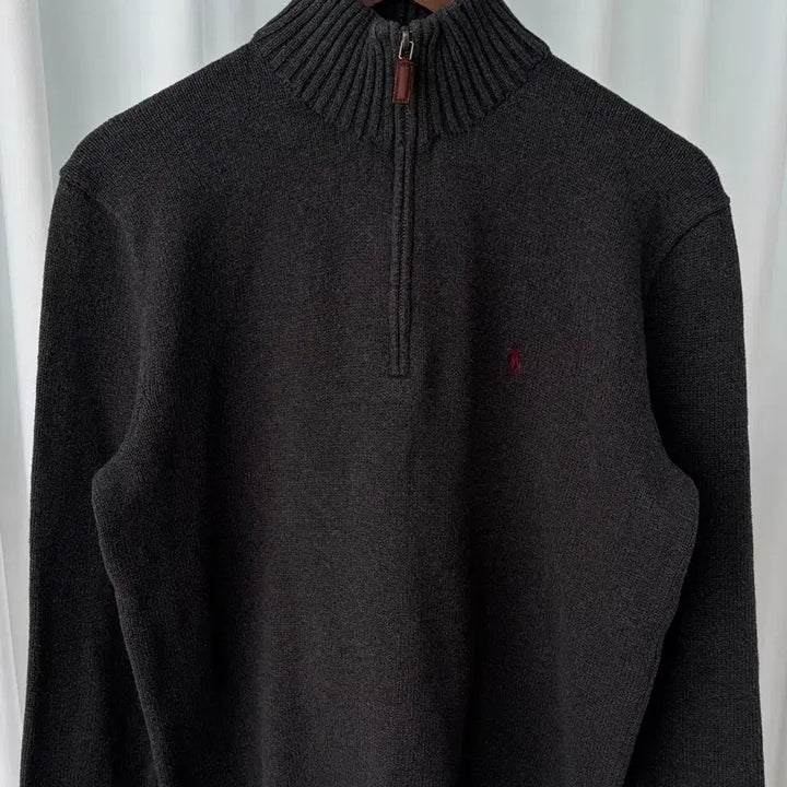 [BUNJANG] Polo Ralph Lauren Half-Zip Cotton Knit M / [M]폴로 랄프로렌 하프집업 코튼 니트