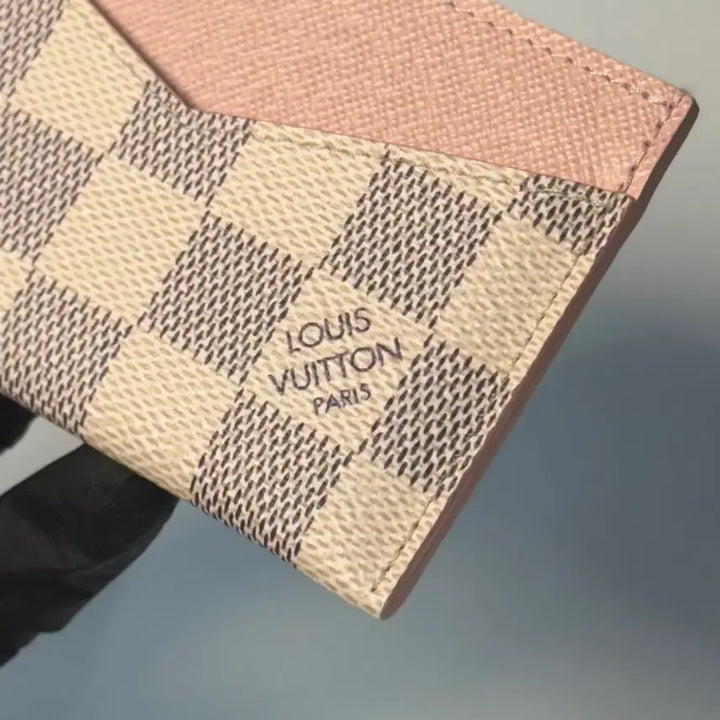 [BUNJANG] Louis Vuitton Damier Canvas Card Holder / 루이비통 다미에 캔버스 카드지갑