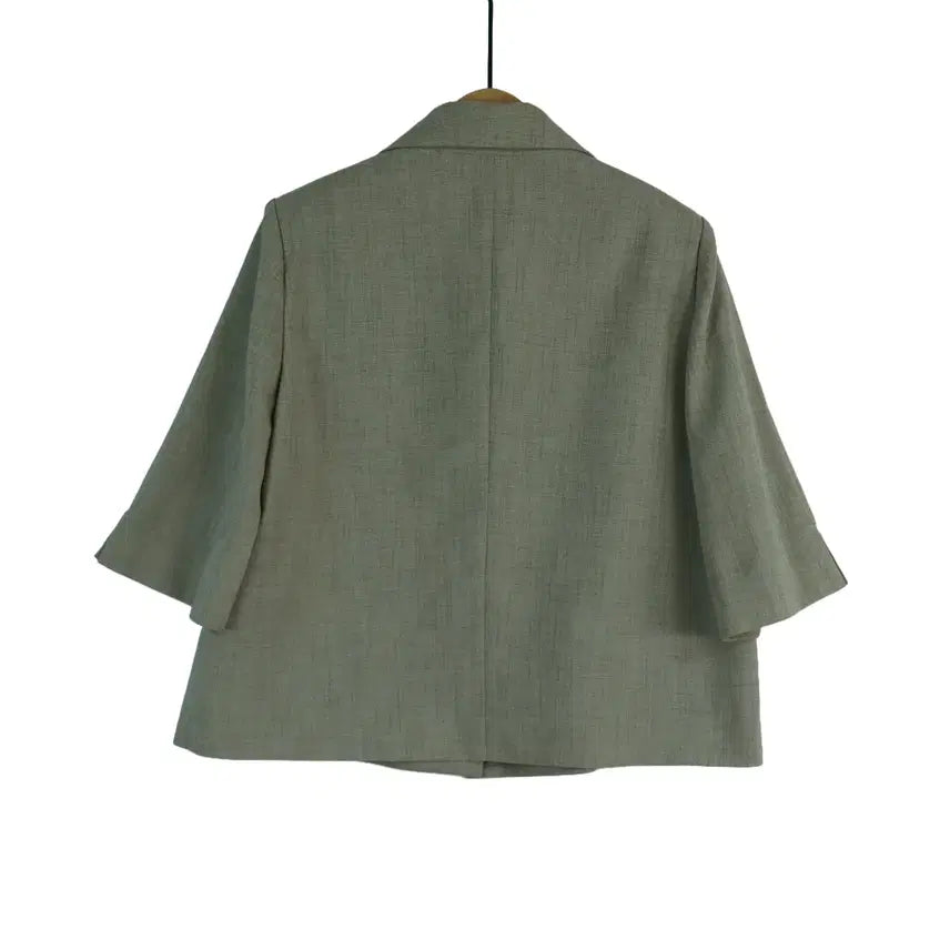 [BUNJANG] IZZAT BABA Natural Beige Short Jacket (Size 66) / 아이잗바바 IZZAT BABA 정품 내추럴베이지 숏 자켓 66