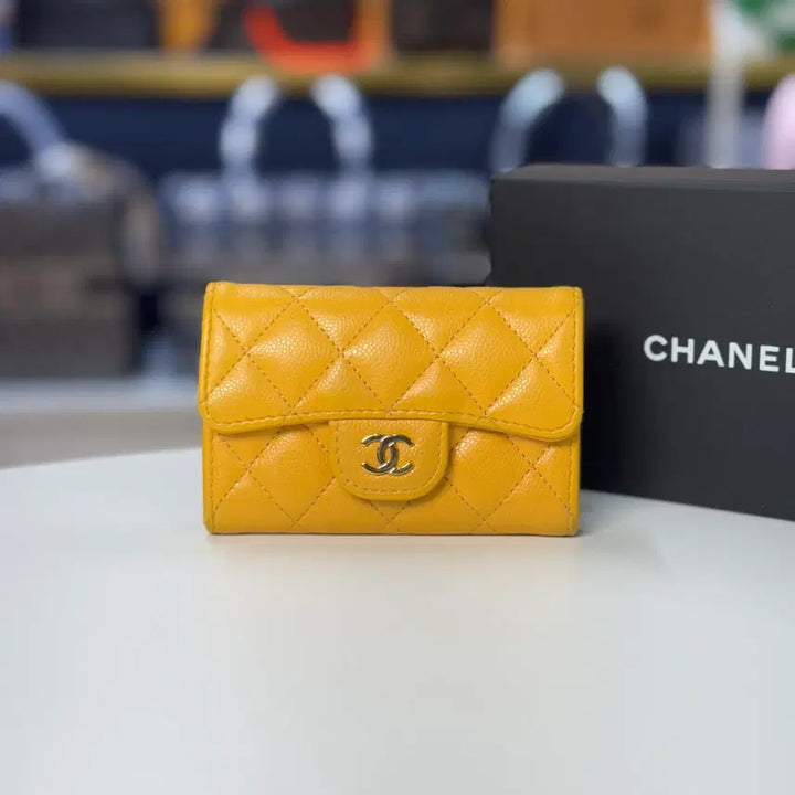 [BUNJANG] Chanel Classic Snap Medium Wallet / {내장칩} 샤넬 클래식 똑딱이 중지갑