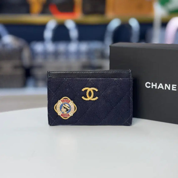 [BUNJANG] Chanel Coco Chanel x Hamburg Card Holder / 샤넬 코코샤넬X함부르크 카드지갑