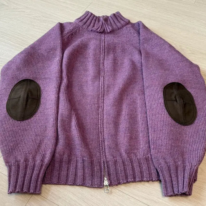 [BUNJANG] 22FW OJ Tweedy Yarn Zip Sweater / 22FW OJ TWEEDY YARN ZIP SWEATER