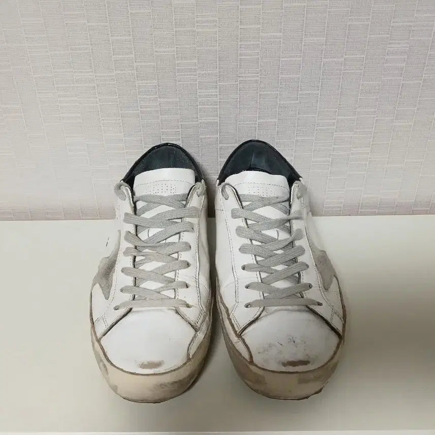[BUNJANG] Golden Goose Superstar Navy Top Sneakers Size 40 / 골든구스 슈퍼스타 네이비탑 스니커즈40