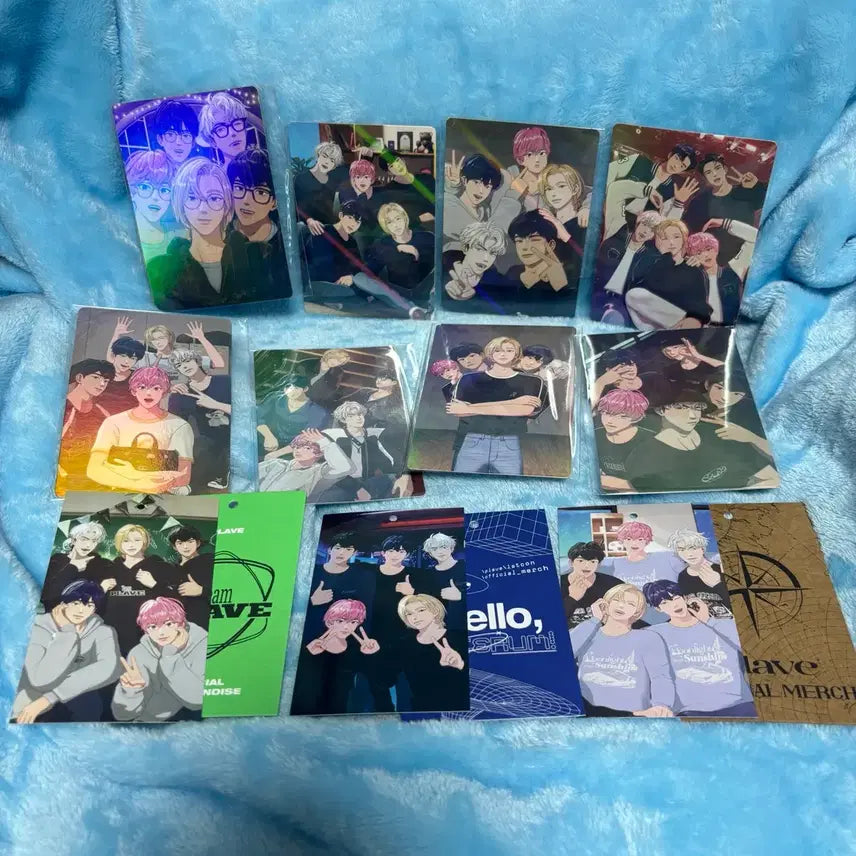[BUNJANG] PLAVE Big Photocard Bundle Set / 플레이브 빅포카 의류택 일괄