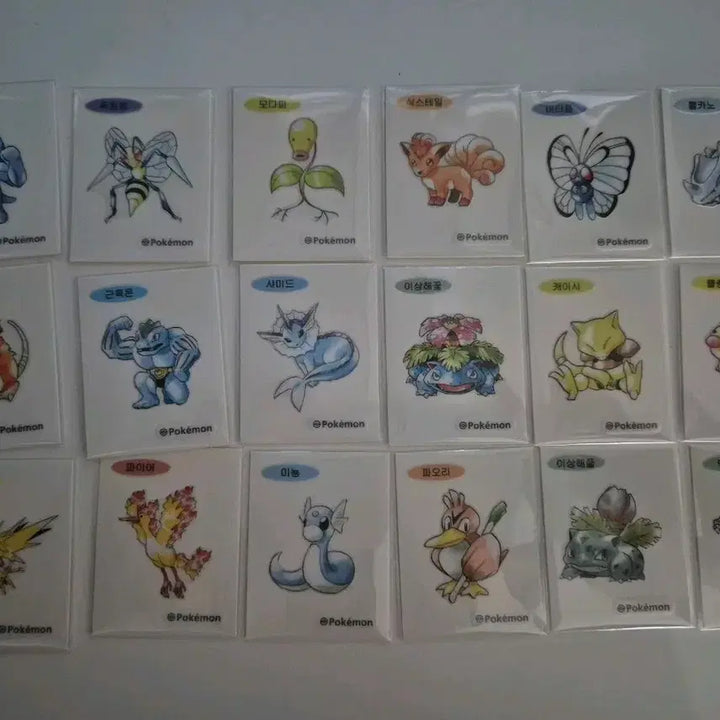 [BUNJANG] Pokemon 30th Anniversary Stickers / 포켓몬스터 띠부씰 30주년 판매 or 교환