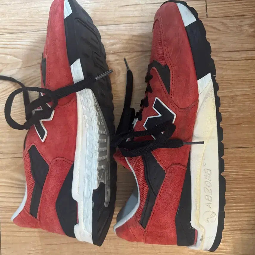 [BUNJANG] New Balance 998 Red Sneakers Size 260 / 뉴발란스998 레드260