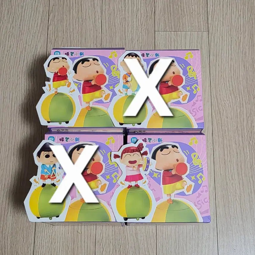 [BUNJANG] Crayon Shin-chan Moving Music Band Figures (Genuine) / 짱구 움직이는 음악단 피규어(정품)