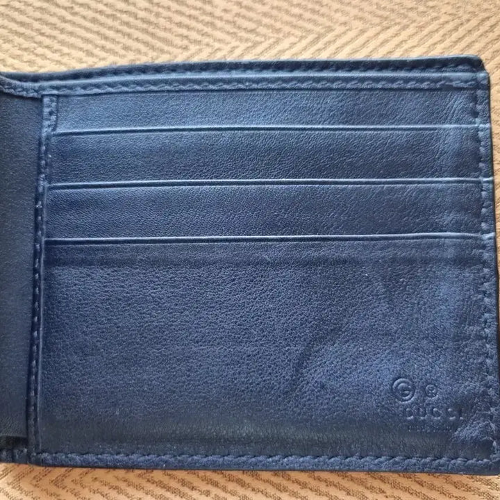 [BUNJANG] Gucci GG Microguccissima Bi-fold Wallet / 구찌 GG 로고 마이크로시마 반지갑