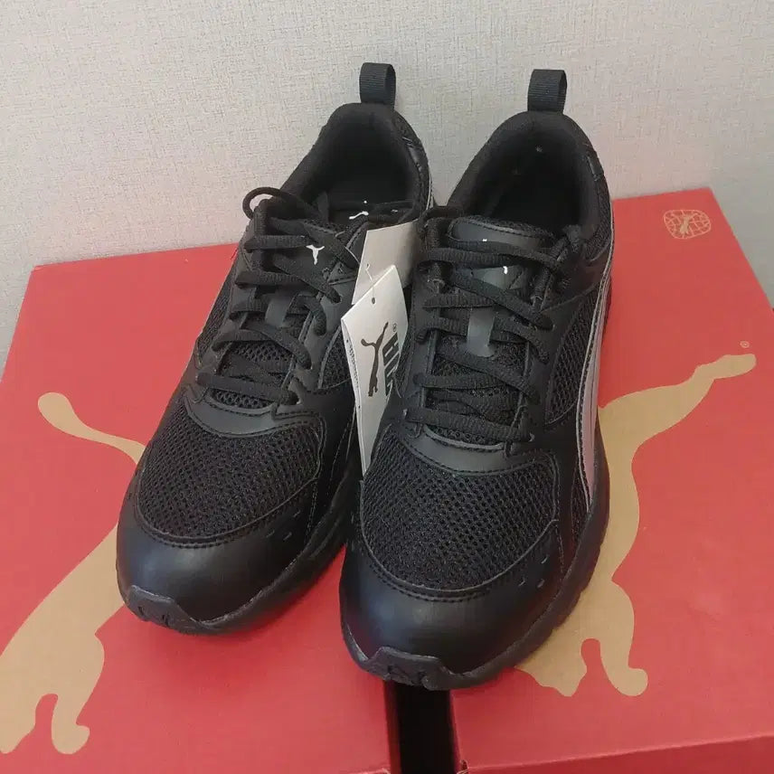 [BUNJANG] Puma All-Black Hiking/Trekking Shoes (260) / [새제품] 퓨마 운동화 (260)