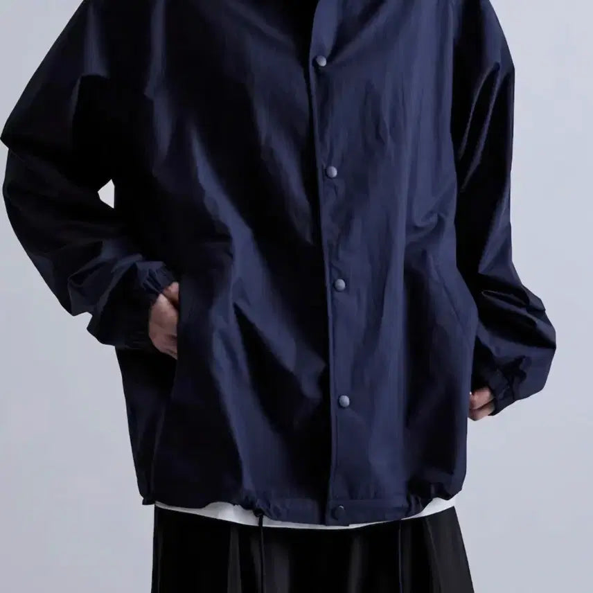 [BUNJANG] JUUN.J Cotton Standard Basic Shirt Navy 48 / JUUN.J 준지 코튼 스탠다드 베이직 셔츠 네이비 48