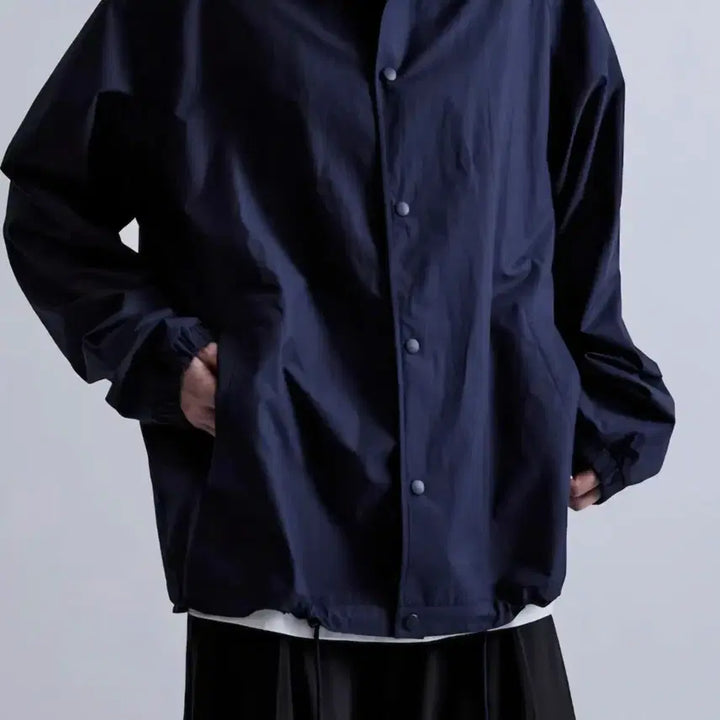 [BUNJANG] JUUN.J Cotton Standard Basic Shirt Navy 48 / JUUN.J 준지 코튼 스탠다드 베이직 셔츠 네이비 48