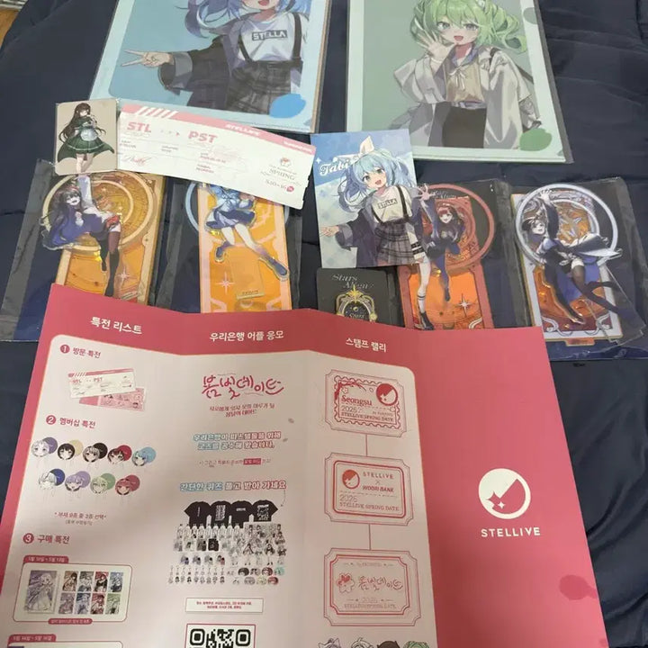 [BUNJANG] Stellive Stars Align Acrylic Stand (4 Types) + Magnet Set / 스텔라이브 스타즈 얼라인 아크릴 스탠드 4종 + 마그넷 팝니다