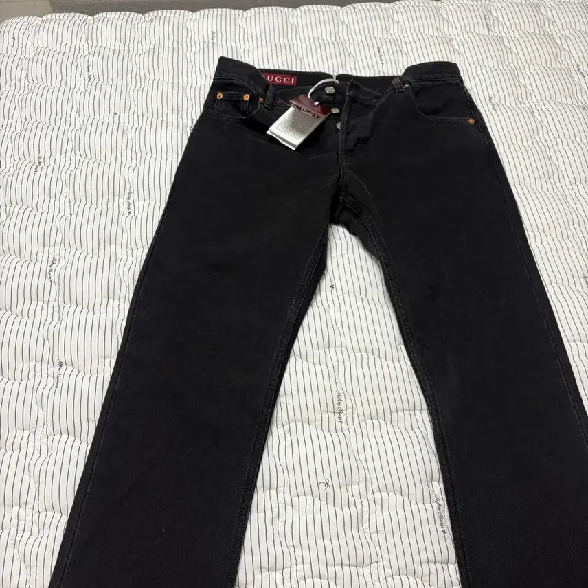 [BUNJANG] Gucci Black Denim Pants / 구찌 블랙 데님 팬츠