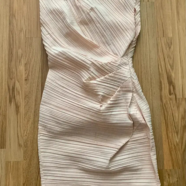 [BUNJANG] MICHAA Pleated Pink Dress Size S / 미샤 MICHAA 플리츠 핑크 원피스 55 S