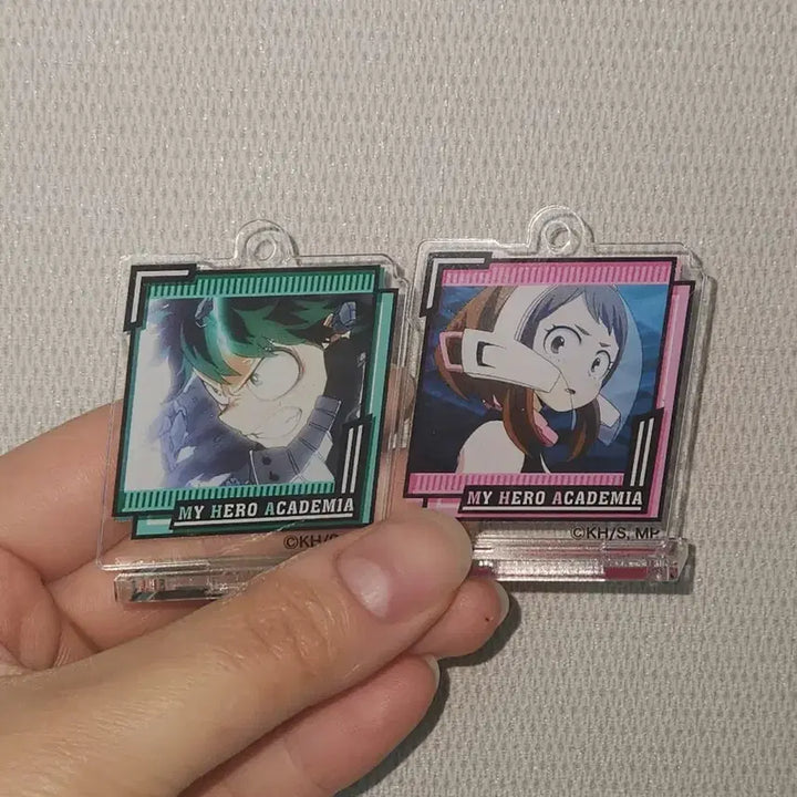 [BUNJANG] My Hero Academia Acrylic Standee Set (Midoriya, Uraraka) / 나의히어로아카데미아 아크릴 스탠드 2개 (미도리야-우라라카)