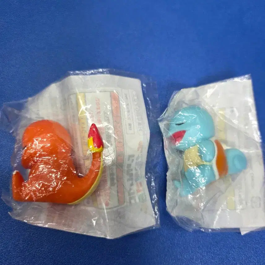 [BUNJANG] Pokemon Center Collection Squirtle &amp; Charmander Finger Puppet Set - Sealed / 포켓몬센터 콜렉션 손가락인형 꼬부기 파이리 미개봉