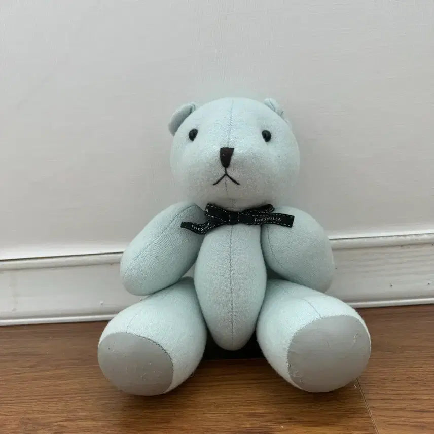 [BUNJANG] Silla Hotel Sky Blue Bear Plush / 신라호텔 하늘색 곰인형