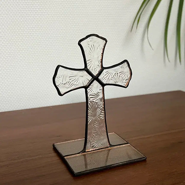 [BUNJANG] Stained Glass Cross Decor / 십자가