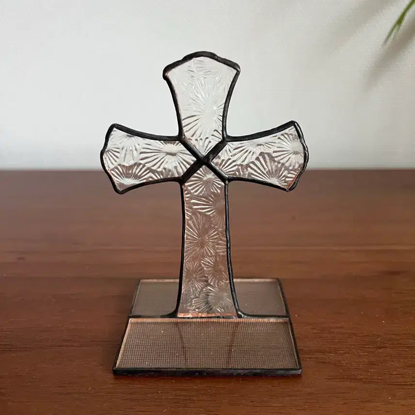 [BUNJANG] Stained Glass Cross Decor / 십자가