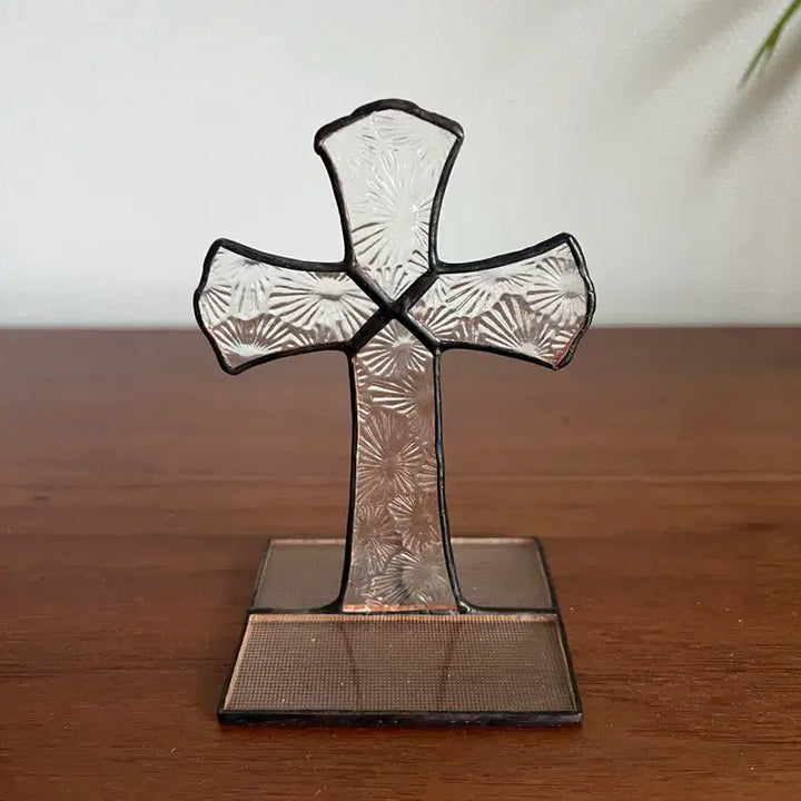 [BUNJANG] Stained Glass Cross Decor / 십자가