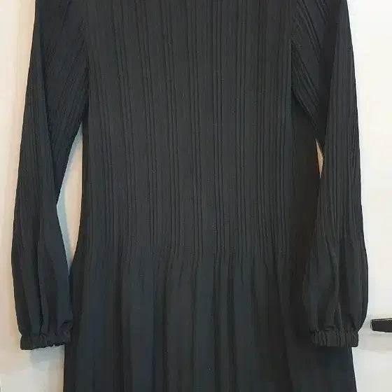 [BUNJANG] Maje Black Pleated Dress Size 2 / maje 마쥬 블랙 플리츠 원피스 2사이즈