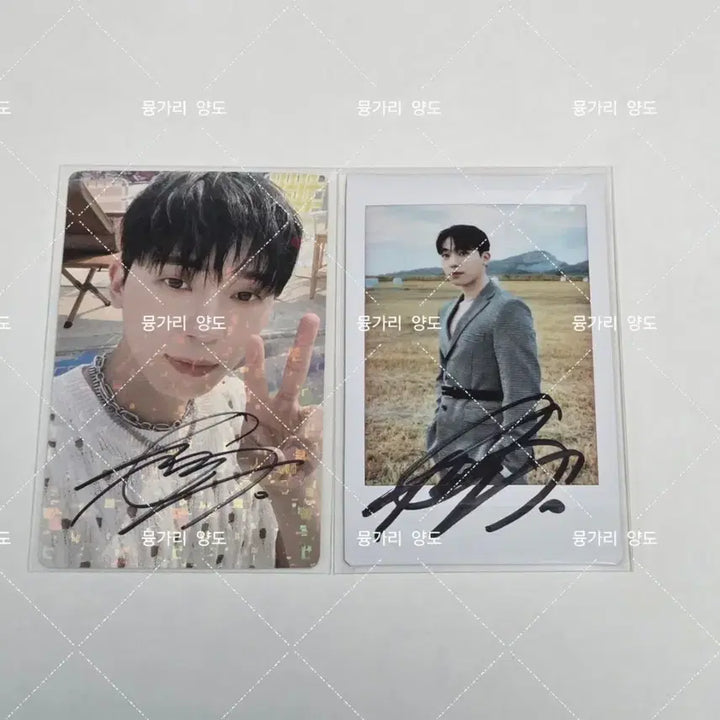 [BUNJANG] Teen Top Chunji Autographed Photocard / (제시가능)틴탑 창조 싸인 포카 폴라