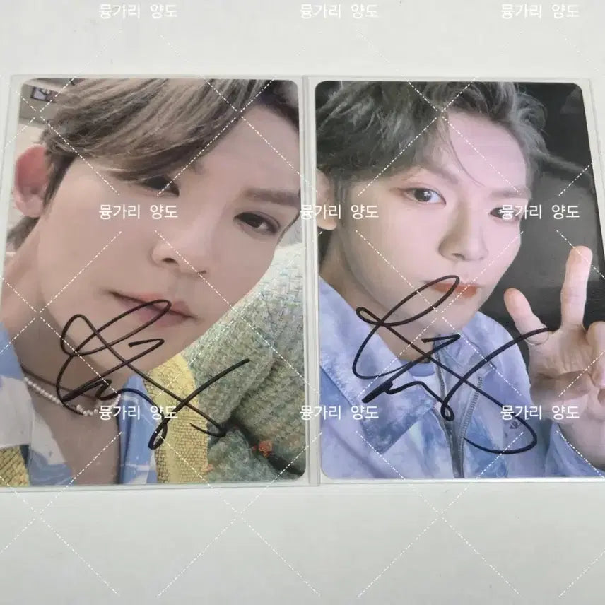 [BUNJANG] Teen Top Ricky Signed Photocard / (제시가능)틴탑 리키 싸인 포카