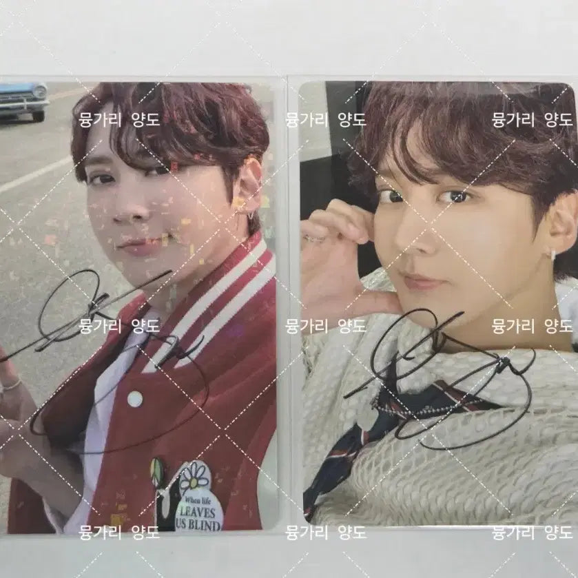 [BUNJANG] Teen Top Chunji Signed Photocard / (제시가능)틴탑 천지 싸인 포카