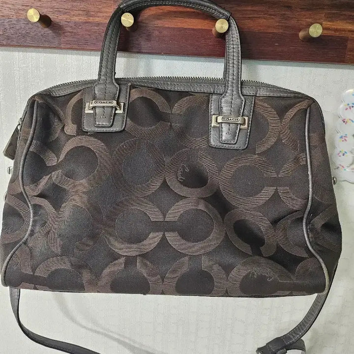 [BUNJANG] Coach Leather Satchel Bag / 코치 가방