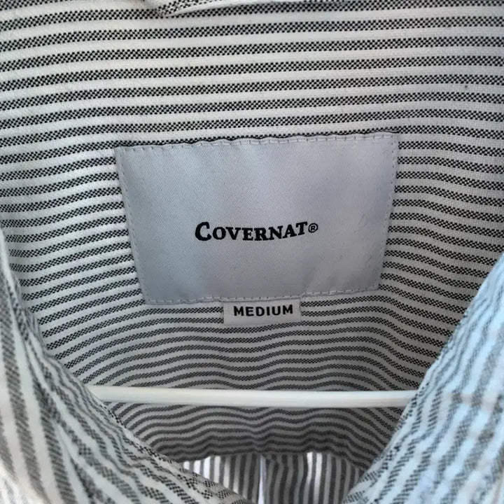 [BUNJANG] Covenat Stripe Shirt (Medium) / 커버낫 스트라이프 셔츠 M