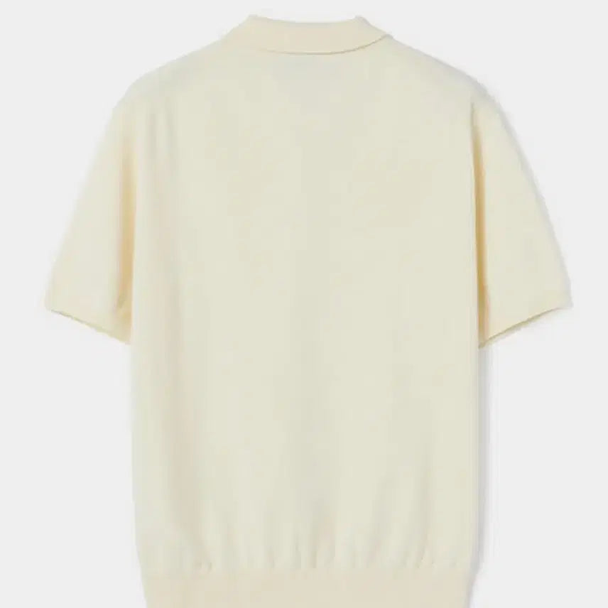 [BUNJANG] Lemond Classic Polo Knit Ivory Size 3 / 르마드 클래식 폴로 니트 아이보리 3사이즈