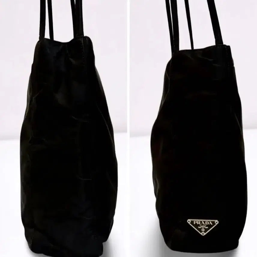 [BUNJANG] Prada Black Pocono Tote Bag / 프라다 블랙 포코노 토트백