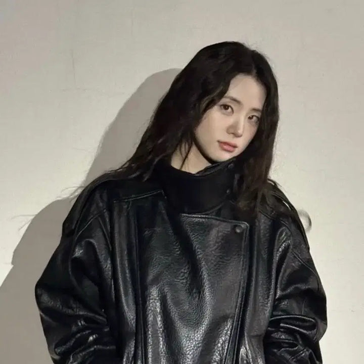 [BUNJANG] Zara Leather Jacket / 자라 생로랑맛 레더자켓 가죽자켓