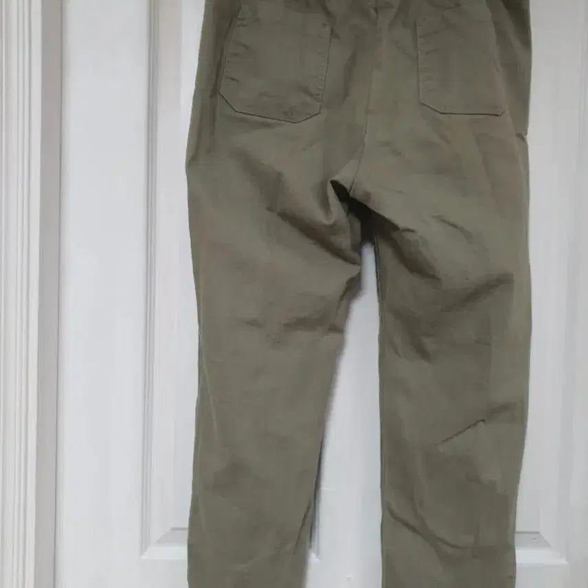 [BUNJANG] Cotton Pants Olive XL / 면바지 올리브색 XL 105