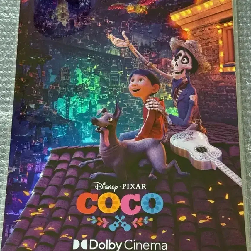 [BUNJANG] Pixar Coco Dolby Cinema A3 Movie Poster / [1장 남음] 코코 돌비 포스터 / 영화 포스터 A3 돌비시네마 픽사